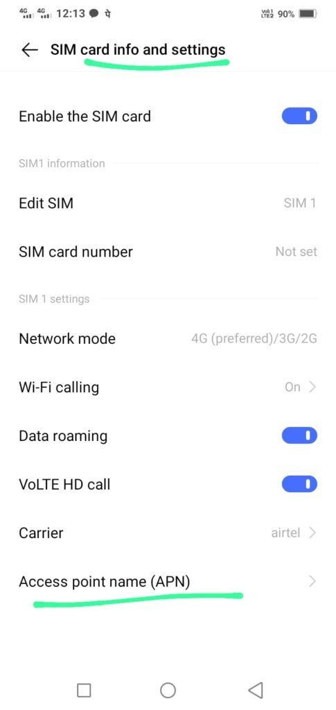 Mint Mobile APN Settings with Mint SIM