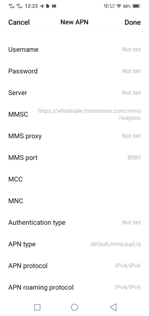 Mint Mobile APN Settings with Mint SIM